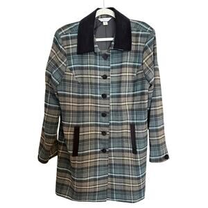 Christopher & Banks wool look coat size xl euc